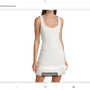 Cinq a sept Hattie Fringe Mini Dress